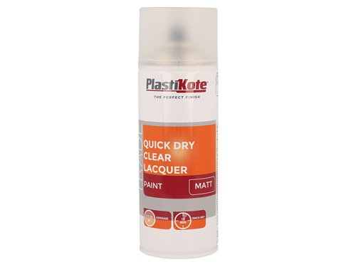 PKT Trade Quick Dry Clear Lacquer Spray Matt 400ml