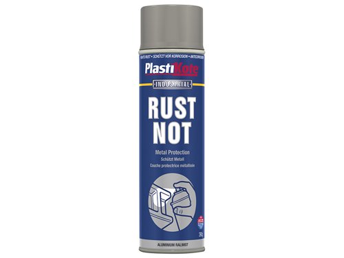 PlastiKote Rust Not Spray Matt Aluminium 500ml