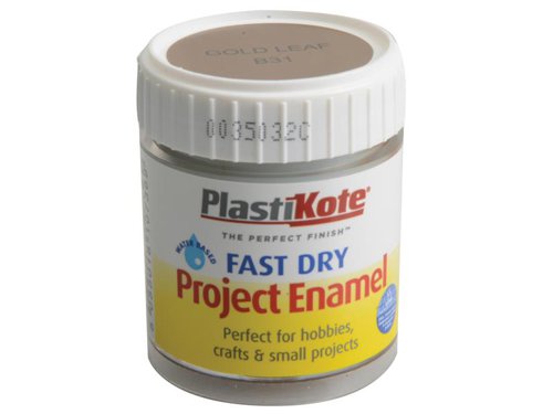 PKT Fast Dry Enamel Paint B31 Bottle Gold Leaf 59ml