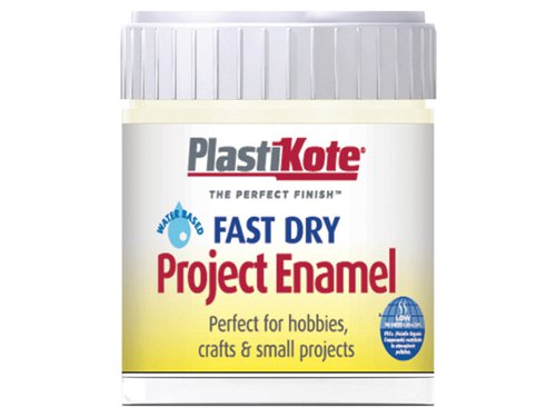 PlastiKote Fast Dry Enamel Paint B47 Bottle Crème De La Crème 59ml