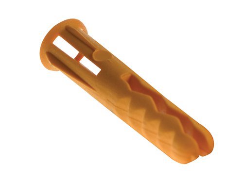Plasplugs SYP 501 Solid Wall Super Grips™ Fixings Yellow (100)