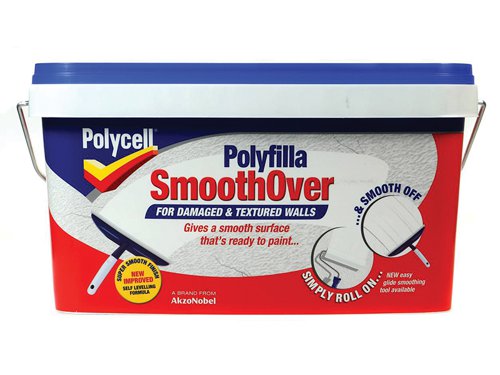PLCSODTW5L Polycell SmoothOver Damaged / Textured Walls 5 litre