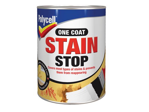 PLCSS1LS Polycell Stain Stop Paint 1 litre