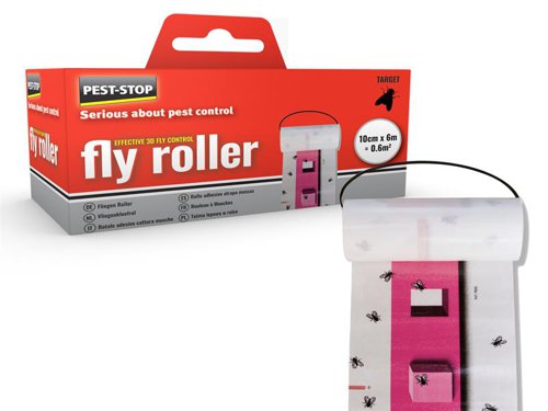 PRCPSFR Pest-Stop (Pelsis Group) Fly Roller 0.1 x 6m