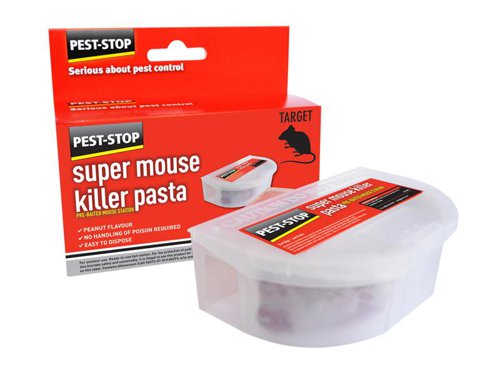 Pest-Stop (Pelsis Group) Super Mouse Killer Pasta Pre-Baited Station