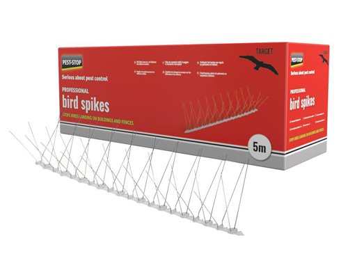 PRC Professional Bird Spikes 50cm Metal Strips (Pack 10)