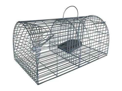 The Pest-Stop (Pelsis Group) Multicatch Rat Cage has an ingenious funnel design that allows up to 15 rats to be safely caught alive. Provides a humane method of control in areas of high infestation. Made of rust-resistant, galvanised steel. Suitable for indoor and outdoor use. No assembly required, just set and go.Specification:Dimensions (LxWxH): 420 x 230 x 200mm