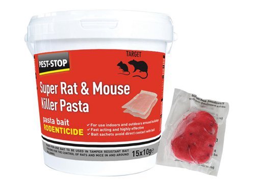 PRC Super Rat & Mouse Killer Pasta Bait