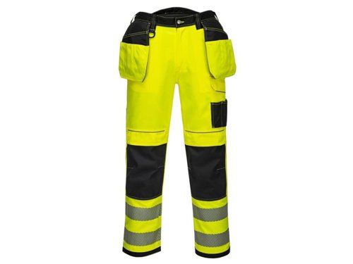 PWT T501 PW3 Hi-Vis Yellow Holster Trousers Waist 32in