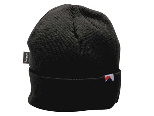 PWT B013 Insulatex Lined Knit Hat Black - One Size