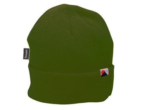 PWT B013 Insulatex Lined Knit Hat Olive Green - One Size