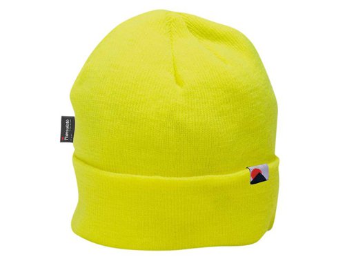 PWT B013 Insulatex Lined Knit Hat Yellow - One Size