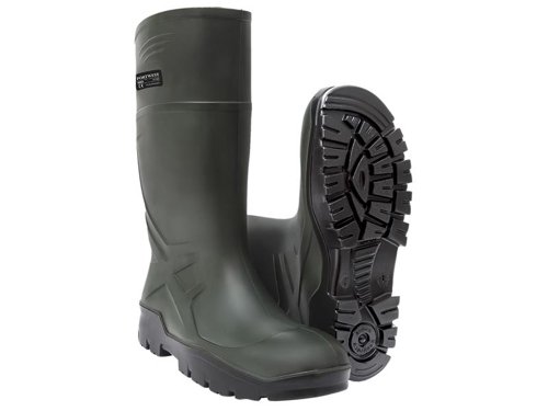 PWT FD90 PU Non-Safety Wellington Boots Green UK 8 EUR 42