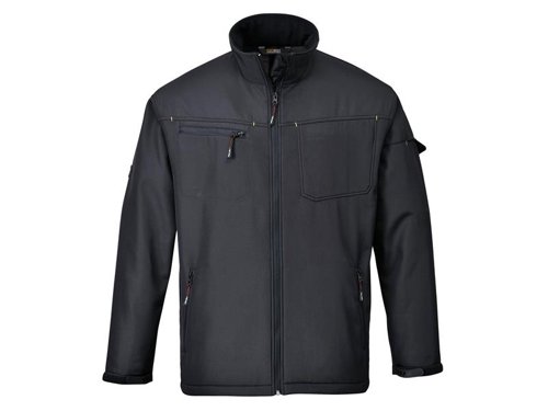 PWT KS40 Zinc Softshell Jacket Black - L (42-44in)