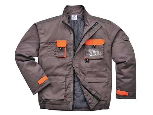 PWT TX18 Texo Contrast Jacket Grey/Orange - XL (46-48in)