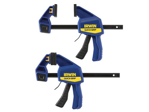 IRWIN® Quick-Grip® Quick-Change™ Medium-Duty Bar Clamp 150mm (6in) Twin Pack