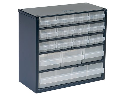 Raaco 616-123 Metal Cabinet 16 Drawer
