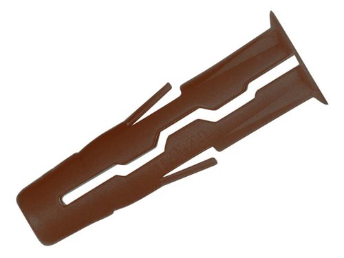 Rawlplug Brown UNO® Plugs 7 x 30mm (Pack 1000)