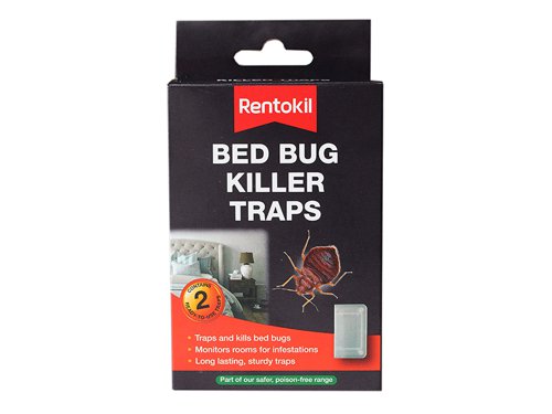 RKLBB01 Rentokil BB01 Bed Bug Killer Traps (Twin Pack)