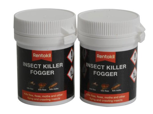 RKLFI65 Rentokil Insect Killer Foggers (Twin Pack)