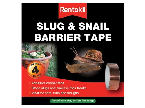 RKLFS34 Rentokil Slug & Snail Barrier Tape 4m