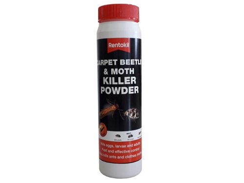 RKLPSC50 Rentokil Carpet Beetle & Moth Killer Powder 150g