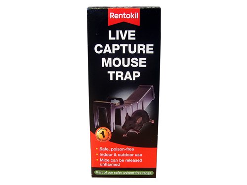 RKLPSM68 Rentokil Live Capture Mouse Trap (Boxed)
