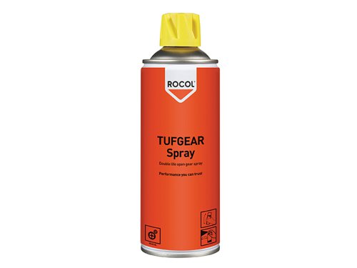 ROCOL TUFGEAR Open Gear Lubricant Spray 400ml