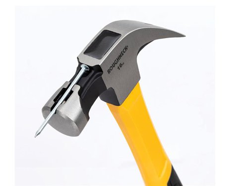 ROU11105 Roughneck Claw Hammer Fibreglass Shaft 454g (16oz)