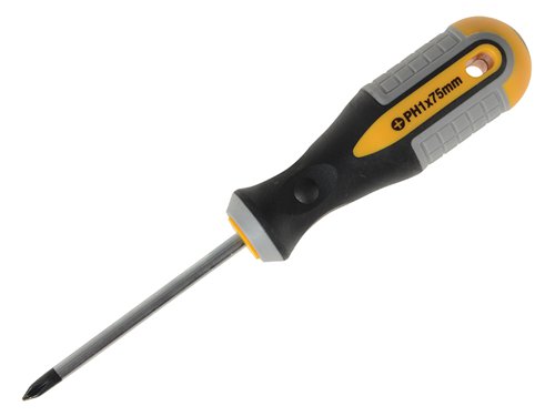 ROU22131 Roughneck Screwdriver Phillips Tip PH1 x 75mm