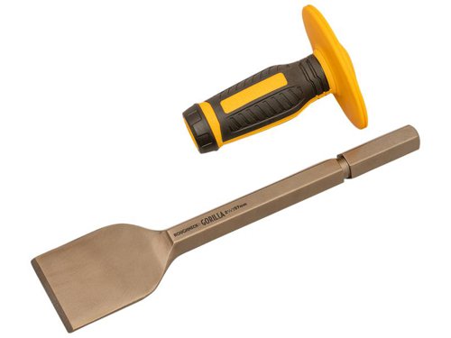 ROU Gorilla Electrician's Bolster with Non-Slip Guard 57 x 279mm (2.1/4 x 11in)