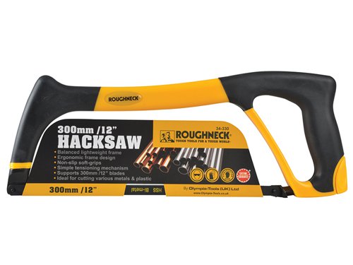 ROU34330 Roughneck R12H Heavy-Duty Hacksaw 300mm (12in)