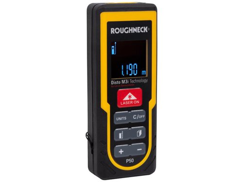 ROU43950 Roughneck P50 Laser Distance Measure 50m