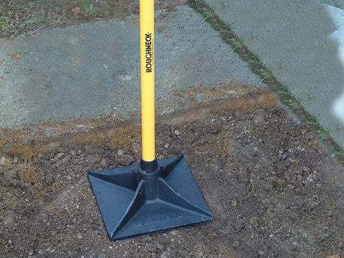 ROU 64-379 Earth Rammer (Tamper) with Fibreglass Handle 4.5kg (10 lb)