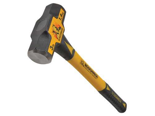 Roughneck Mini Sledge Hammer 16in Fibreglass Handle 1.4kg (3 lb)