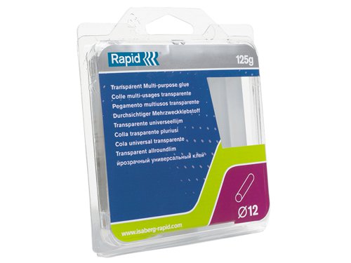 Rapid Transparent Glue Sticks 12 x 94mm (Pack 13)