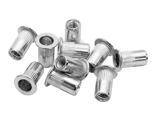 RPD5000670 Rapid Steel Rivet Nuts M3 (Pack 20 + Free Drill Bit)