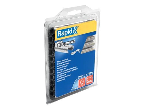 Rapid VR22 Fence Hog Rings Pack 1100 Galvanised