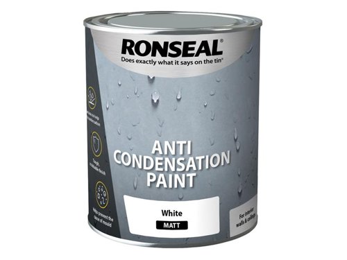 Ronseal Anti-Condensation Paint White Matt 750ml