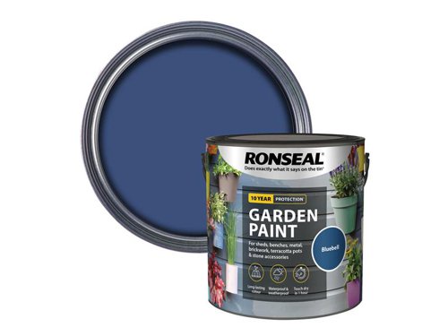 RSLGPBB25L Ronseal Garden Paint Bluebell 2.5 litre