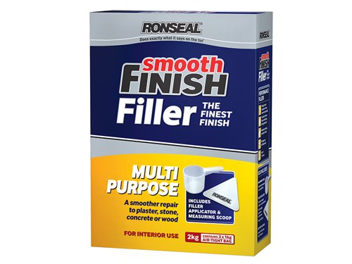 Ronseal Smooth Finish Multipurpose Wall Powder Filler 2kg