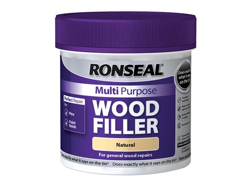 RSL Multipurpose Wood Filler Tub Natural 465g