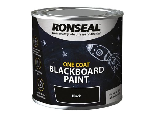 RSLOCBBP250 Ronseal One Coat Blackboard Paint 250ml