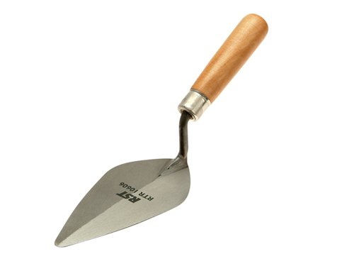 RST1066 R.S.T. Pointing Trowel London Pattern Wooden Handle 6in