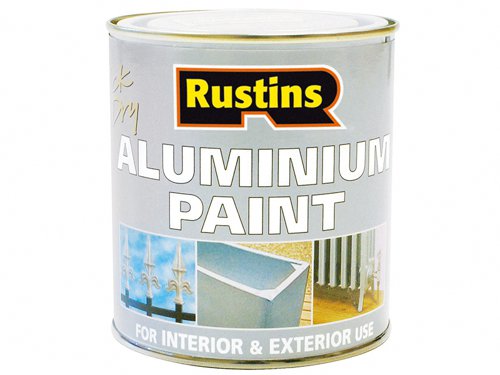 RUSAP500 Rustins Aluminium Paint 500ml