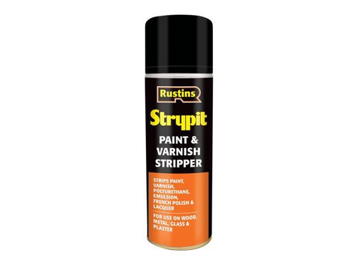 Rustins Strypit Paint & Varnish Stripper Aerosol 500ml