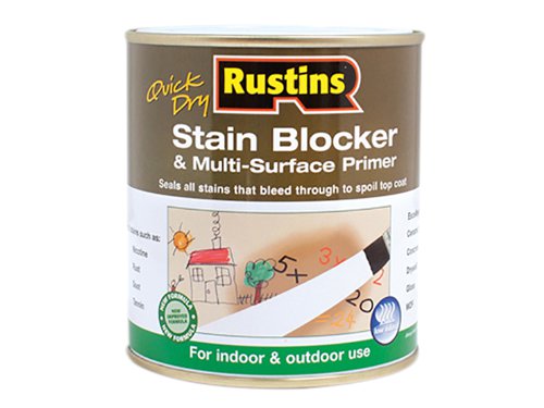 Rustins Quick Dry Stain Block & Multi Surface Primer 250ml