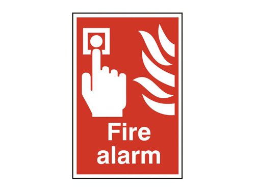 SCA1400 Scan Fire Alarm - PVC Sign 200 x 300mm