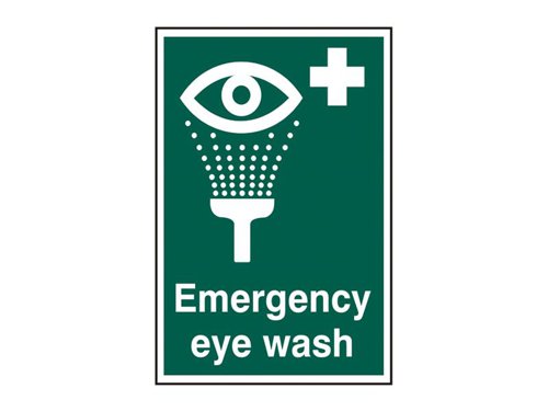 SCA Emergency Eye Wash - PVC Sign 200 x 300mm