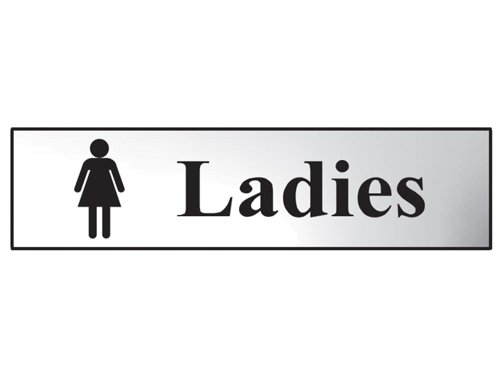 SCA Ladies - Polished Chrome Effect 200 x 50mm